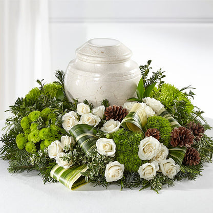 Precious Evergreen Cremation Adornment –  Ballard Blossom Inc, Seattle WA