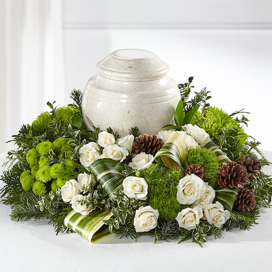 Precious Evergreen Cremation Adornment –  Ballard Blossom Inc, Seattle WA
