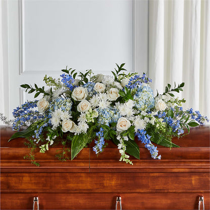 Timeless Essence Casket Spray –  Ballard Blossom Inc, Seattle WA