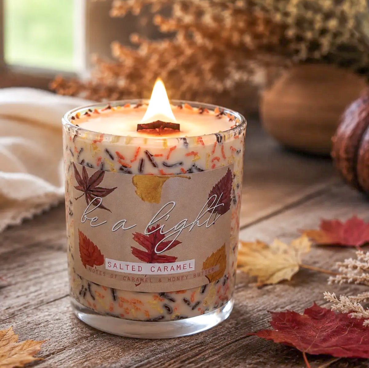 Salted Caramel Candle –  Ballard Blossom Inc, Seattle WA