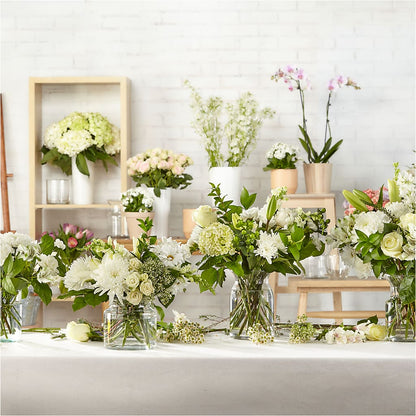 Classic Ivory – A Florist Original –  Ballard Blossom Inc, Seattle WA