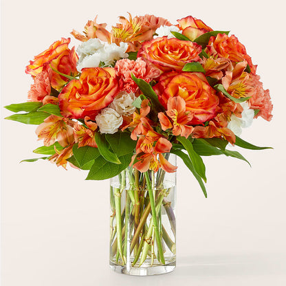 Apricot Glow Bouquet –  Ballard Blossom Inc, Seattle WA