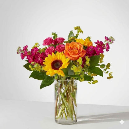 Ballard's Vivid Colors Bouquet –  Ballard Blossom Inc, Seattle WA