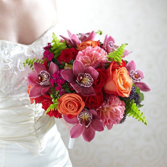 Bouquet de fleurs brillantes