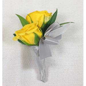 Yellow Gleam Boutonniere