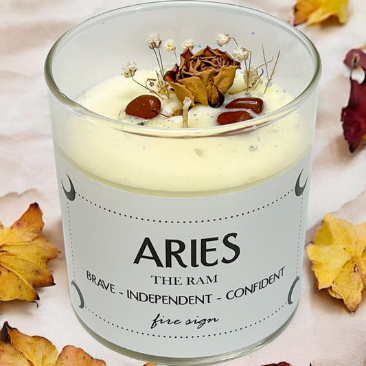 Aries Zodiac Collection Candle