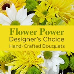 Yellow and White Flower Arrangement Nationwide Del