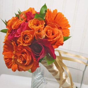 Vibrant Sunrise Bridal Bouquet