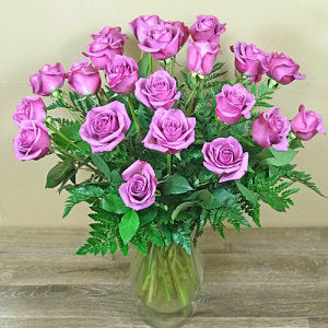 24 Lavender Rose Bouquet